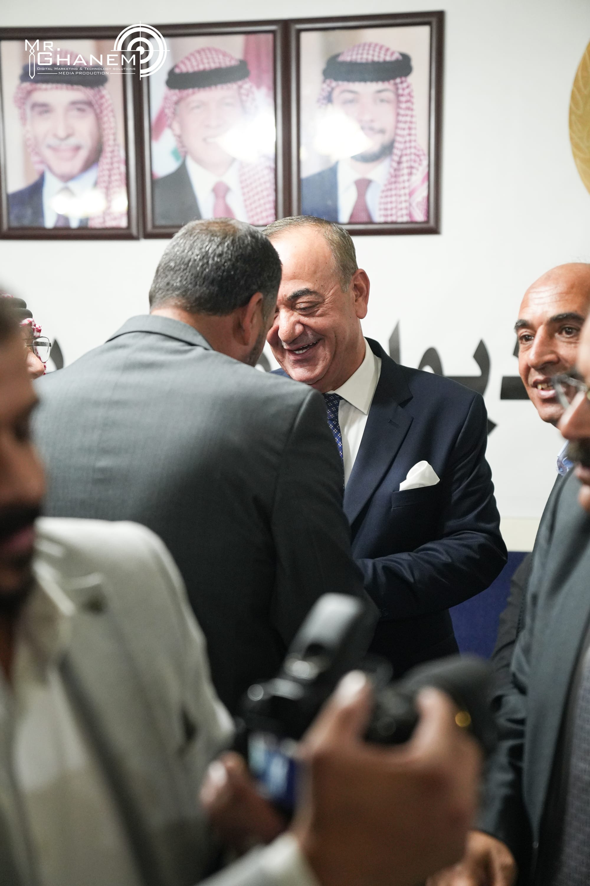 تكريم  سعادة العين عبد الحكيم الهندي في ديوان أهالي ال يازور