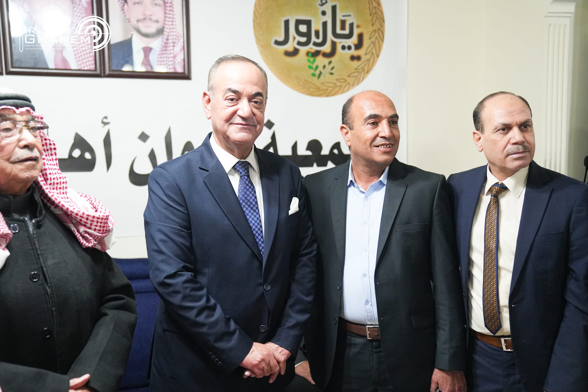 تكريم  سعادة العين عبد الحكيم الهندي في ديوان أهالي ال يازور