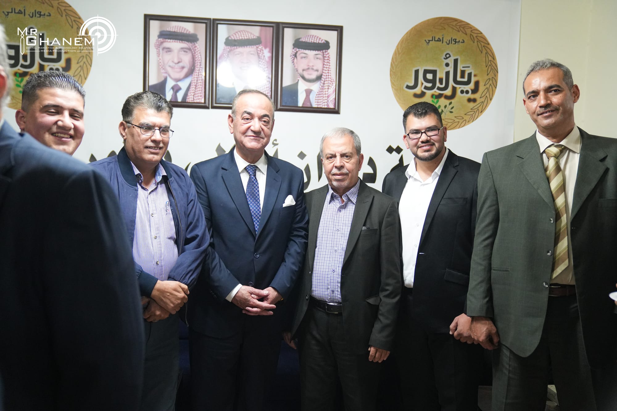 تكريم  سعادة العين عبد الحكيم الهندي في ديوان أهالي ال يازور