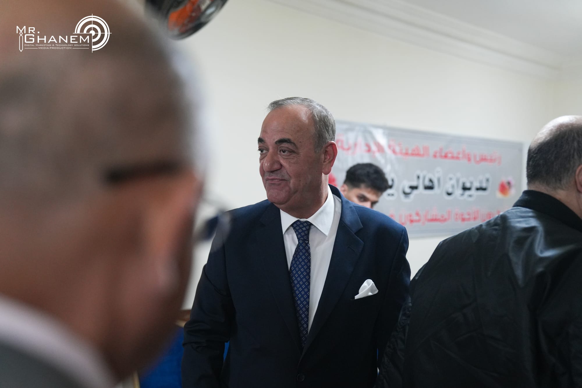 تكريم  سعادة العين عبد الحكيم الهندي في ديوان أهالي ال يازور