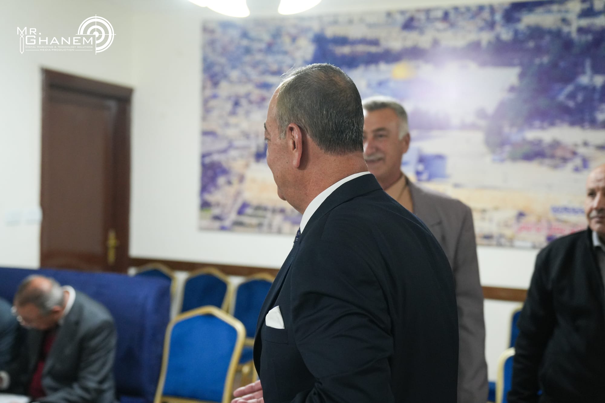 تكريم  سعادة العين عبد الحكيم الهندي في ديوان أهالي ال يازور