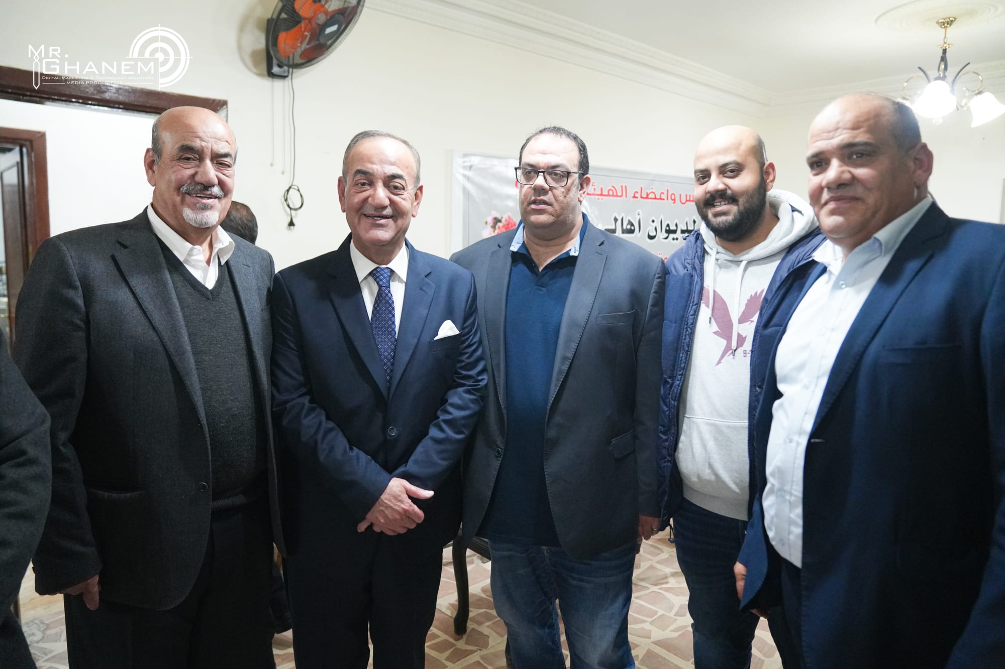 تكريم  سعادة العين عبد الحكيم الهندي في ديوان أهالي ال يازور