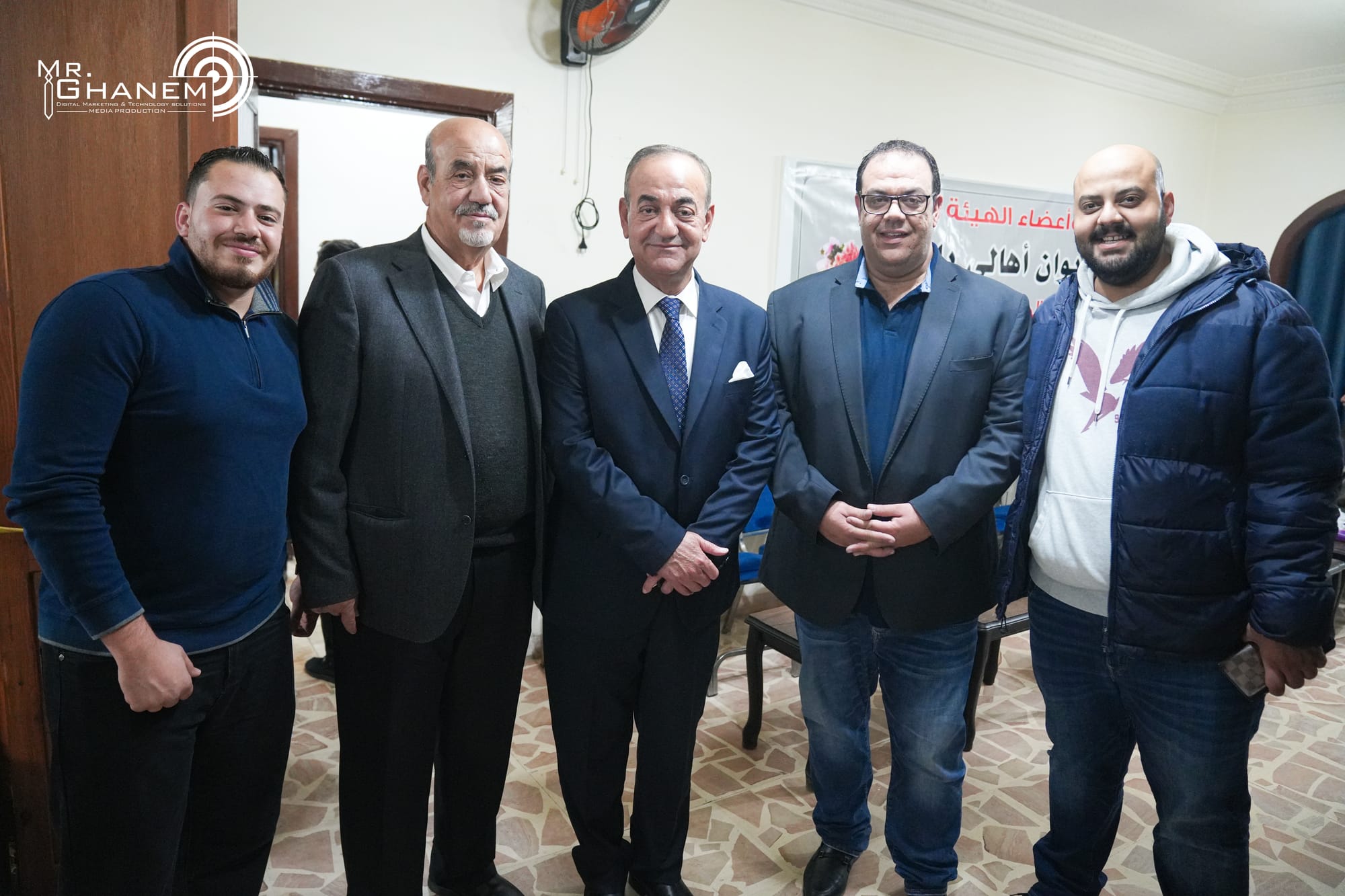 تكريم  سعادة العين عبد الحكيم الهندي في ديوان أهالي ال يازور