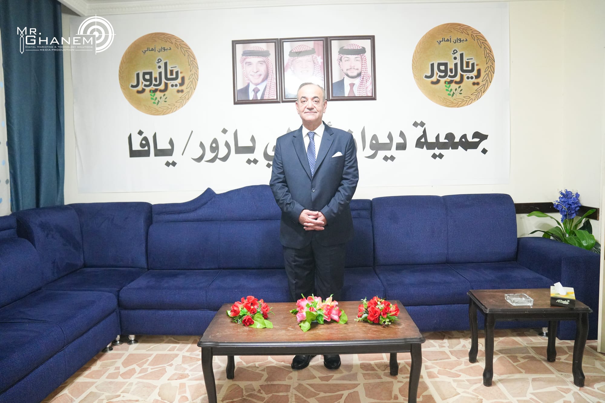 تكريم  سعادة العين عبد الحكيم الهندي في ديوان أهالي ال يازور