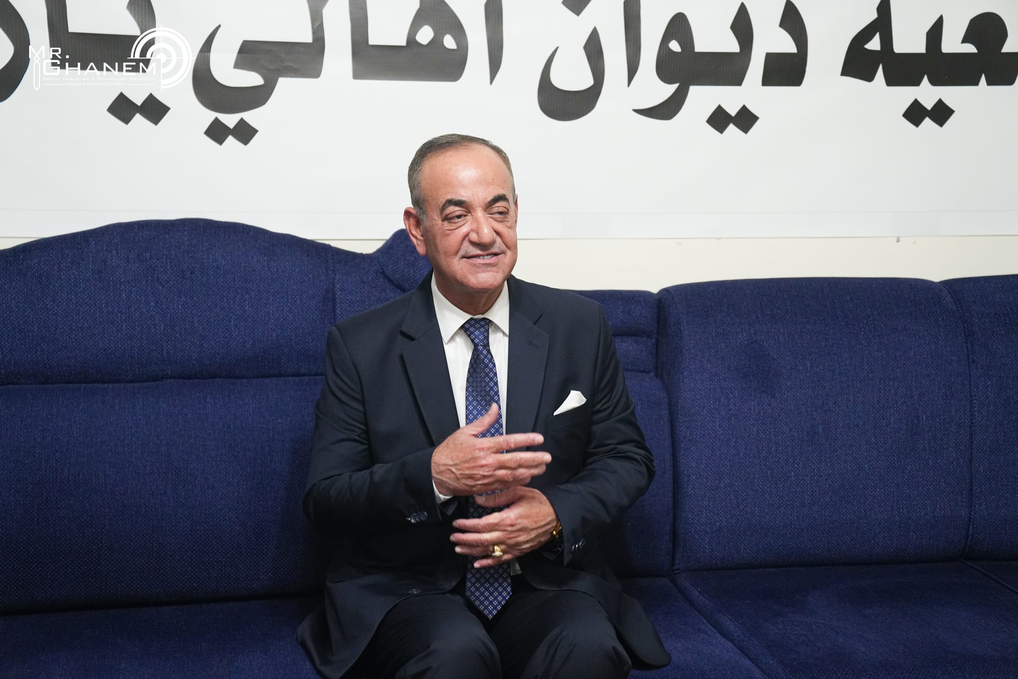 تكريم  سعادة العين عبد الحكيم الهندي في ديوان أهالي ال يازور