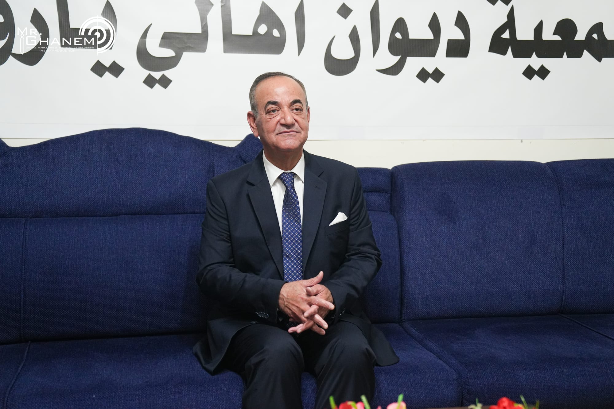 تكريم  سعادة العين عبد الحكيم الهندي في ديوان أهالي ال يازور