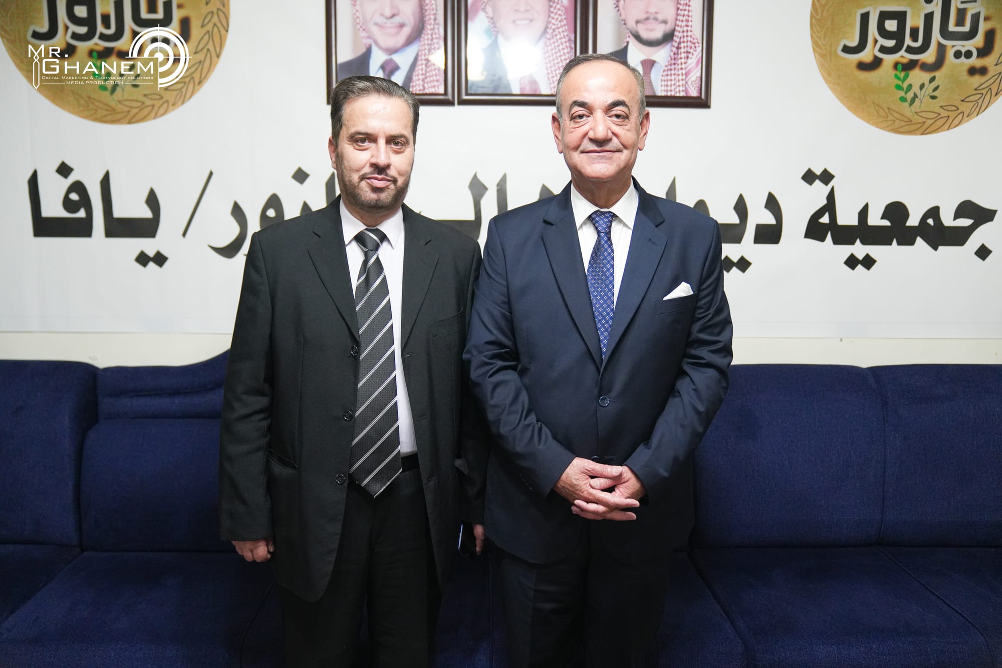 تكريم  سعادة العين عبد الحكيم الهندي في ديوان أهالي ال يازور