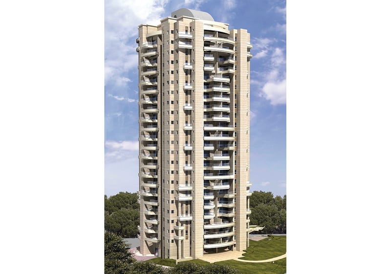 רמת גן - מגדלי מגורים מרום נווה