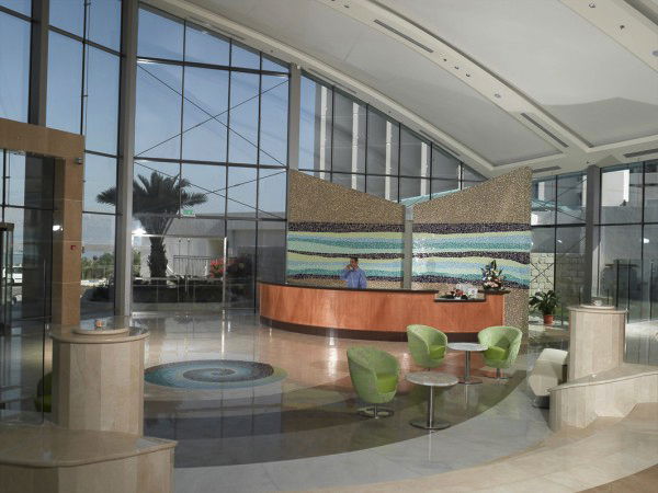 ים המלח - לובי וספא מלון אואזיס