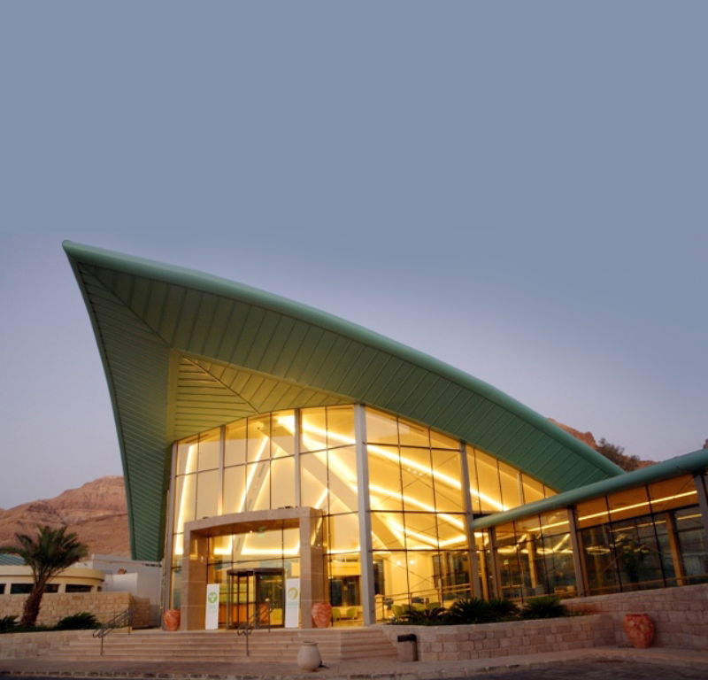 ים המלח - לובי וספא מלון אואזיס