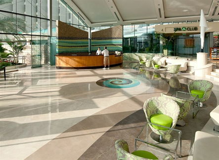 ים המלח - לובי וספא מלון אואזיס