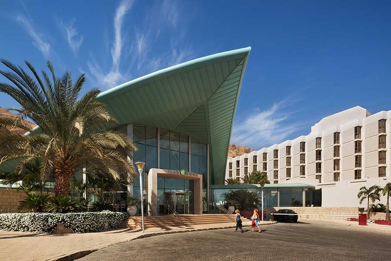 ים המלח - לובי וספא מלון אואזיס