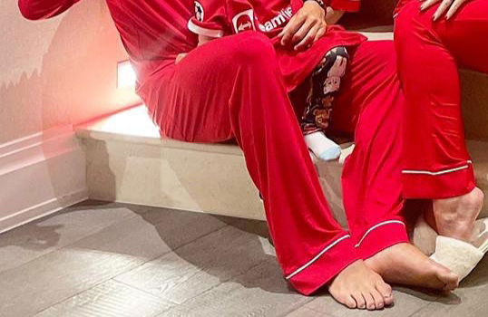 Os pés do Ronaldo
