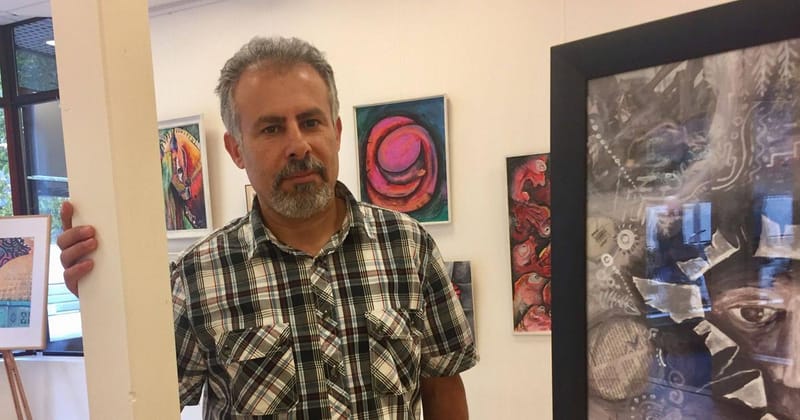 Fassadenkunst  von und mit  Yahya Ashmawi