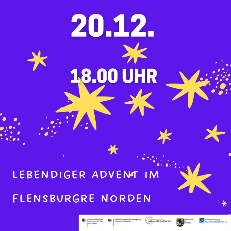 Lebendiger Advent im Flensburger Norden