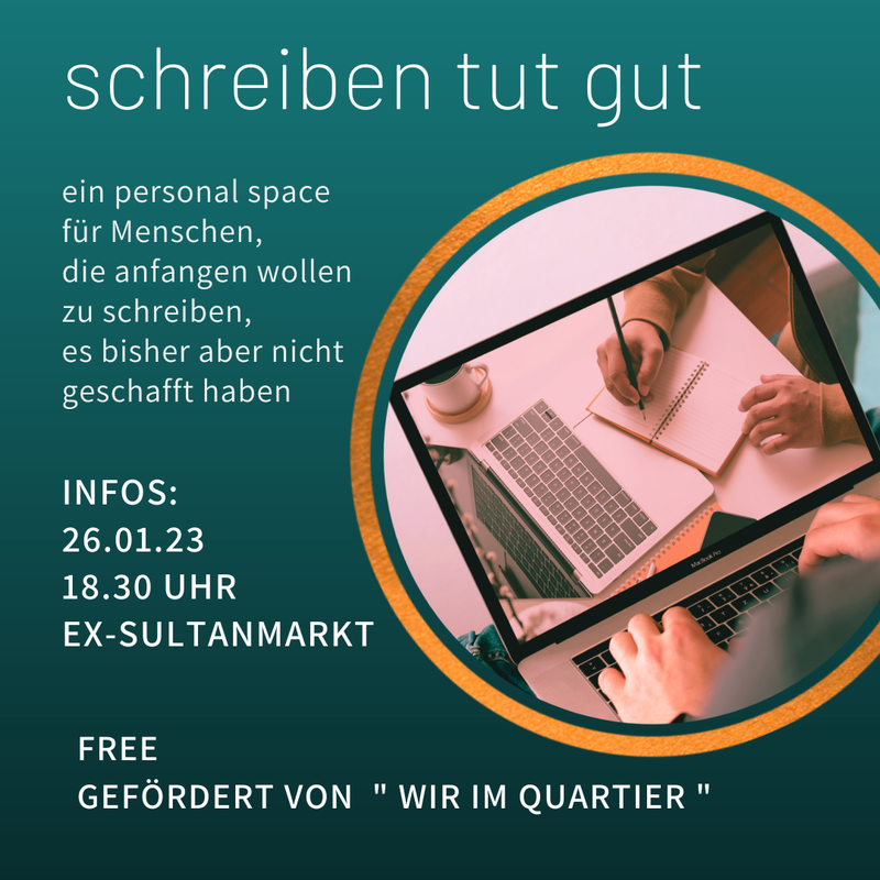 schreiben tut gut  - Infoveranstaltung