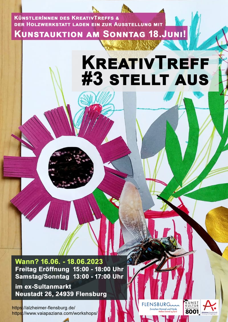 neue KreativTreff Ausstellung  |  Vaia Paziana