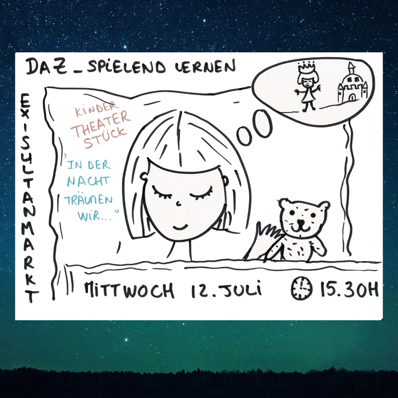 In der Nacht träumen wir  - DAZ - Kinderthetaer