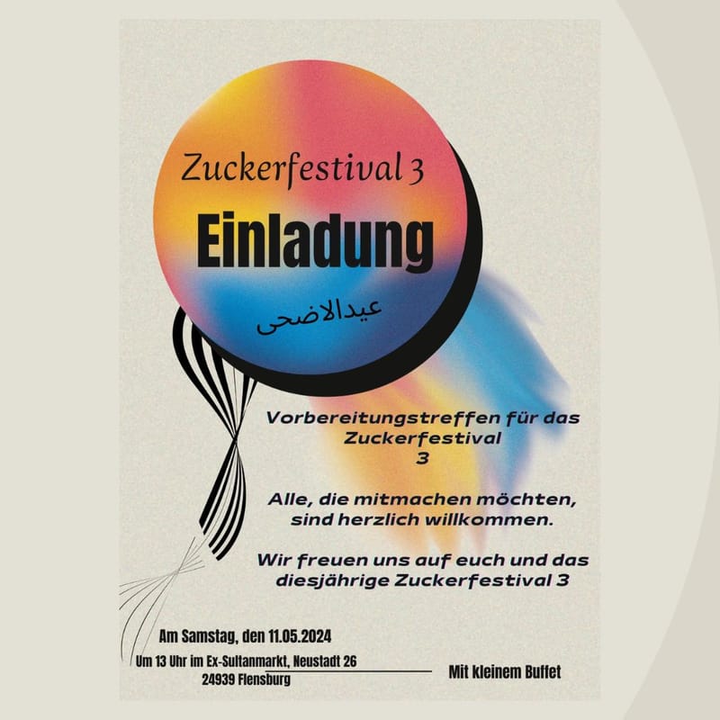 Vorbereitungs AG Zucker Festival