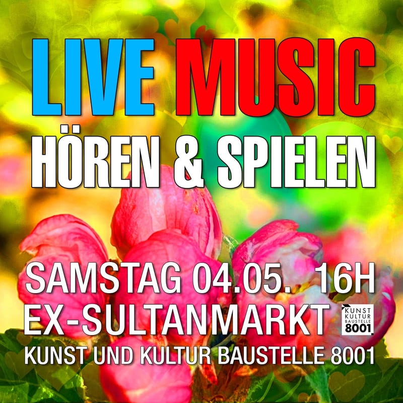 Jam Session vorm ex-S  16-18 Uhr
