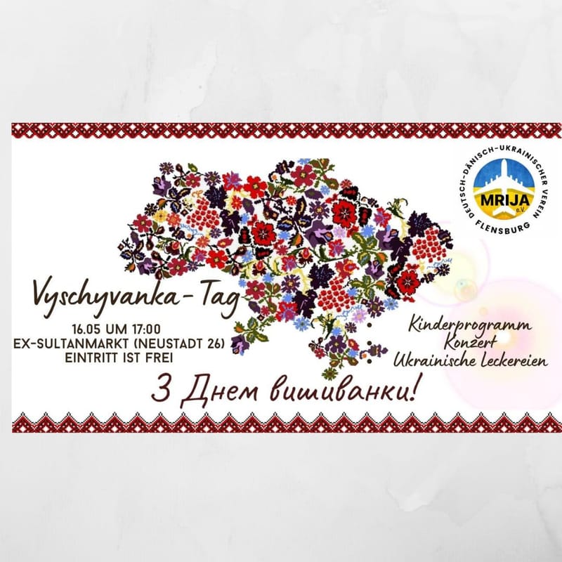 Wyschywanka-Tag - ukrainische Häkelkunst