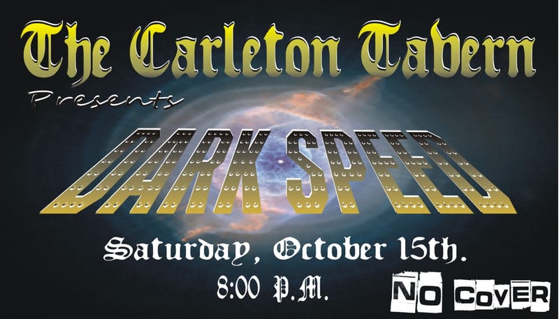 DarkSpeed at The Carleton Tavern