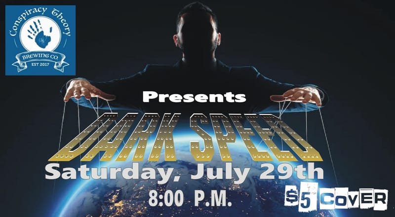 DarkSpeed Brewing up Music at The Conspiracy Theory Brewing Co.