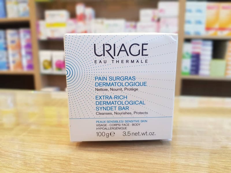 Uriage Pain Surgras Dermatologische Gesichtscreme 100g – Sanfte Reinigung Für Empfindliche Haut