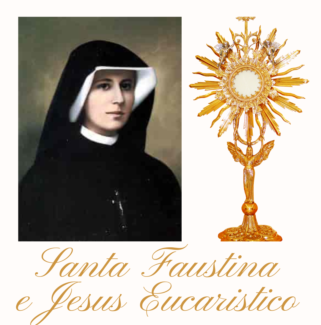 The request for the levitating Host refused by Saint Faustina: God "gives in" before the Saint's true love for His Eucharistic presence!