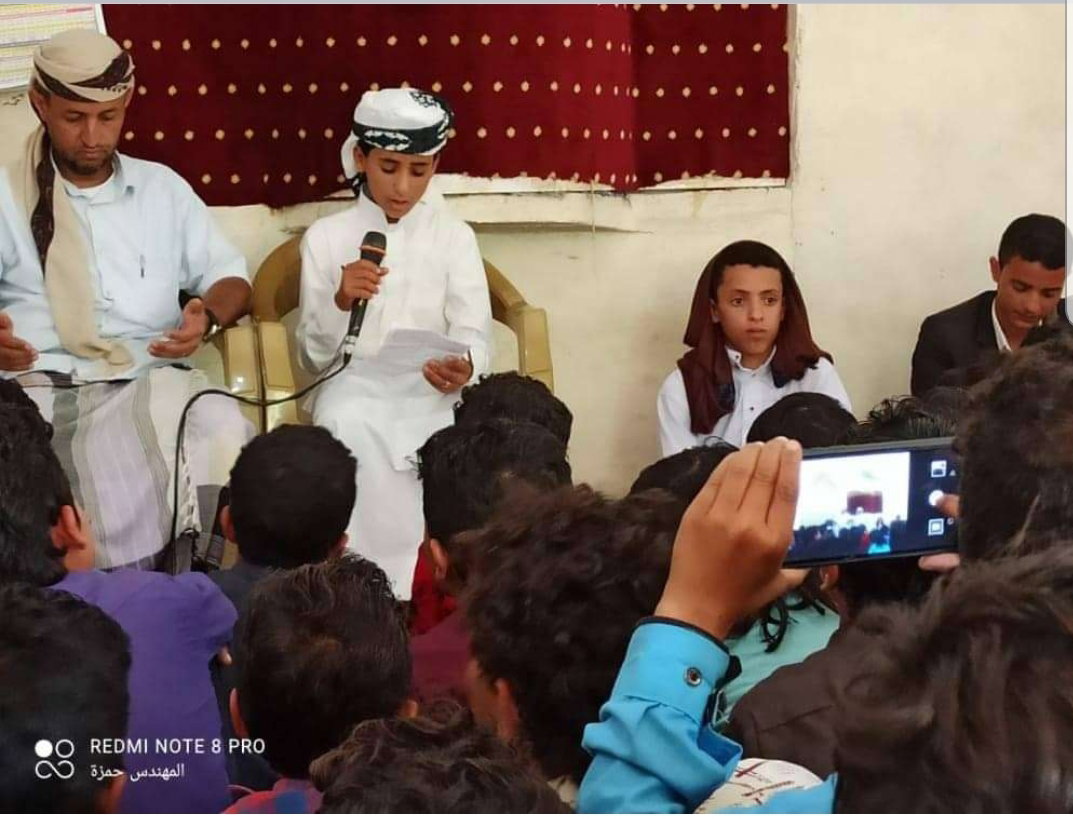 ختم القرآن الكريم للطالب حارث محمود محمد عبده 