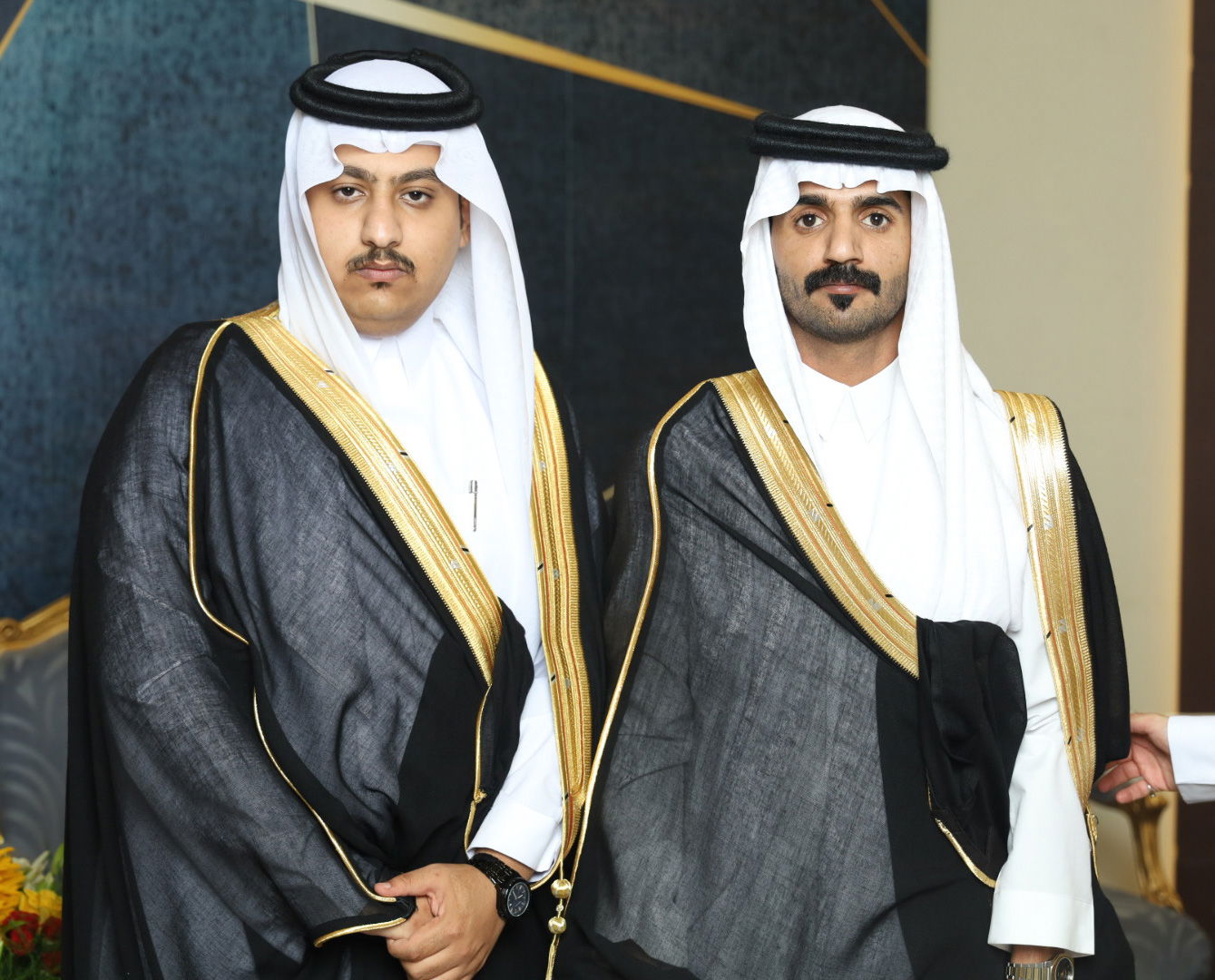 زواج ذيب وجميل ابناء شارخ بن عباد الحافي