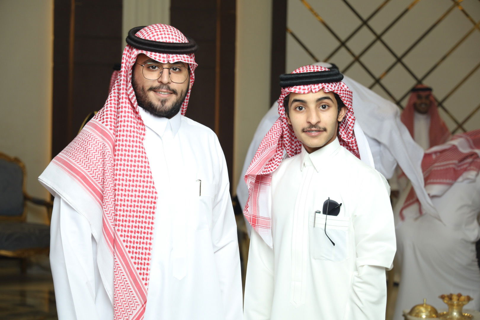 زواج ذيب وجميل ابناء شارخ بن عباد الحافي