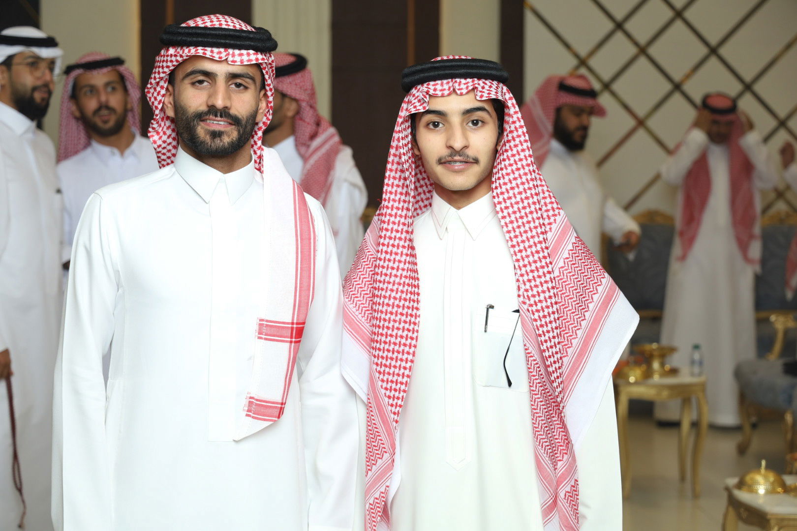 زواج ذيب وجميل ابناء شارخ بن عباد الحافي