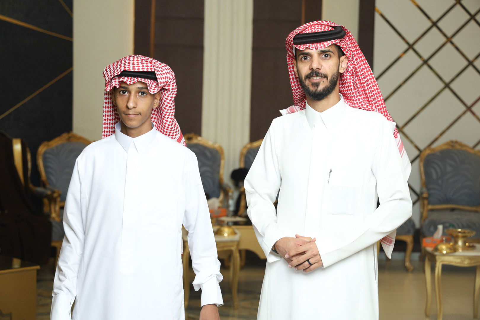 زواج ذيب وجميل ابناء شارخ بن عباد الحافي