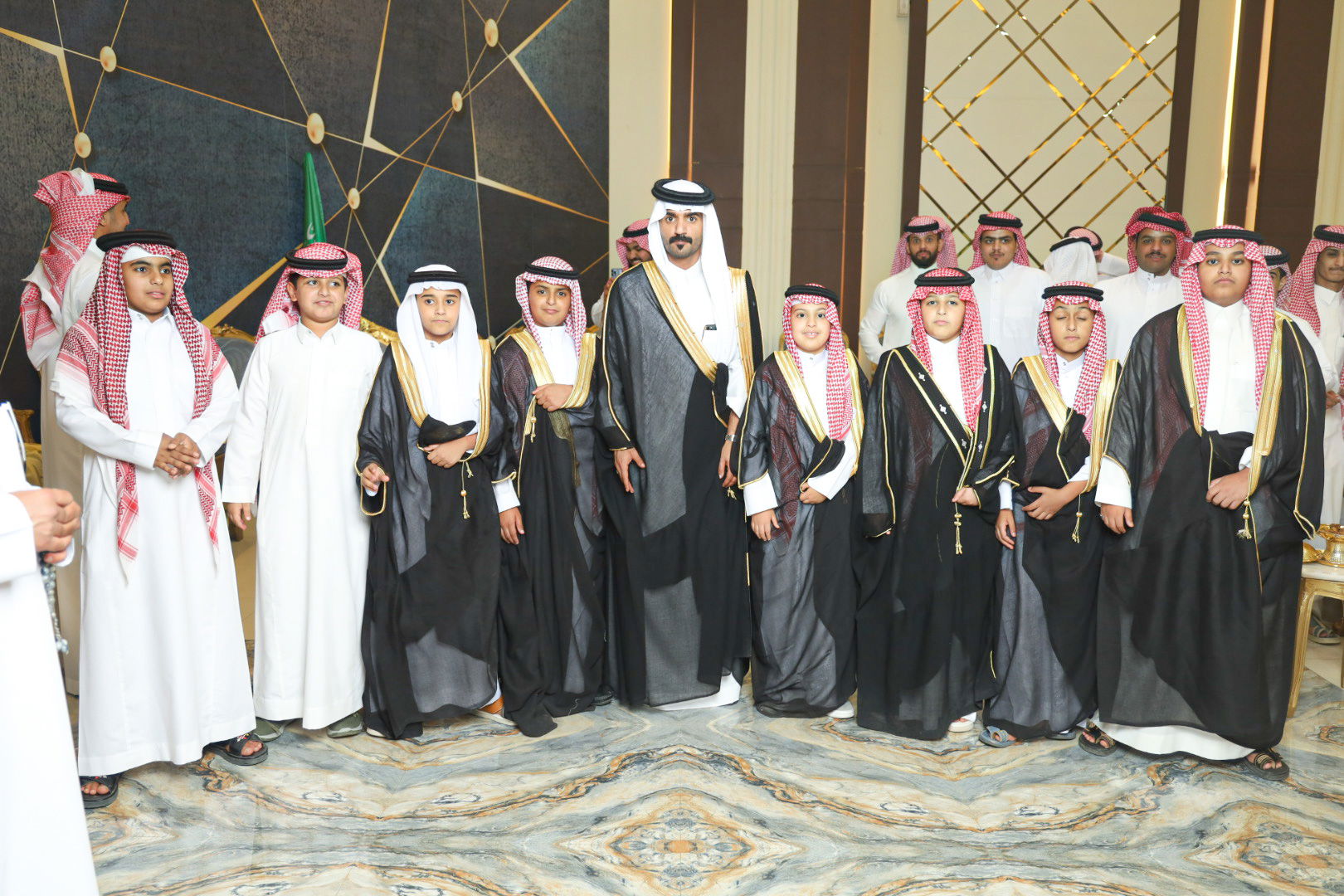 زواج ذيب وجميل ابناء شارخ بن عباد الحافي