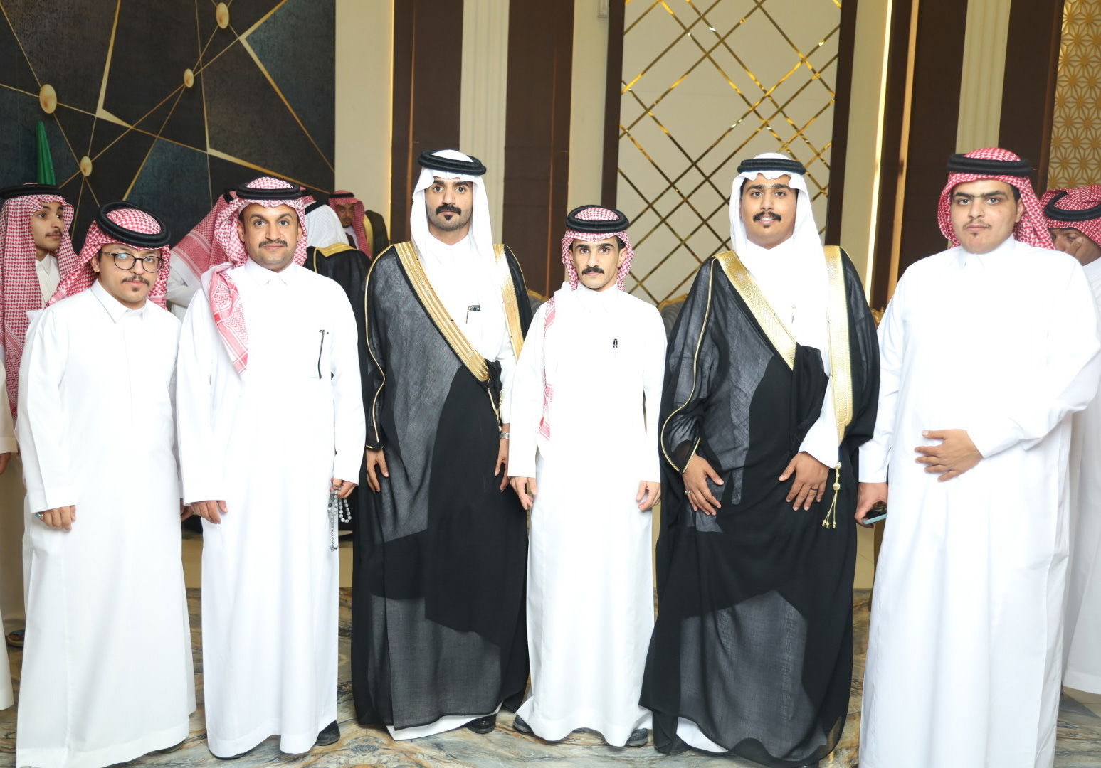 زواج ذيب وجميل ابناء شارخ بن عباد الحافي