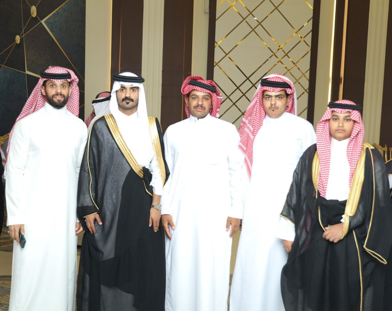 زواج ذيب وجميل ابناء شارخ بن عباد الحافي