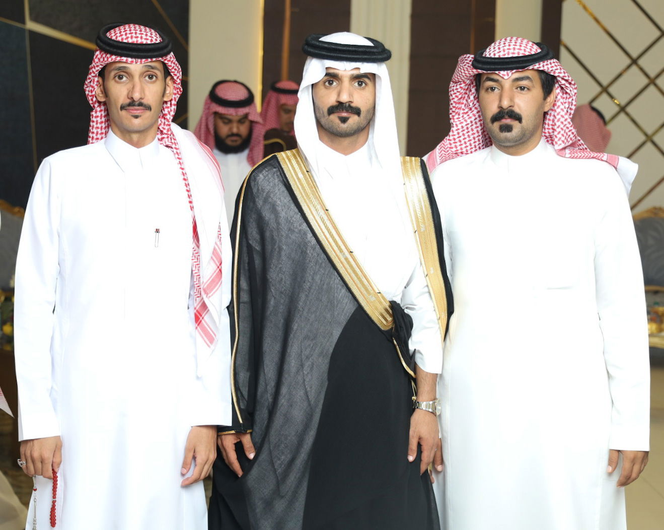 زواج ذيب وجميل ابناء شارخ بن عباد الحافي