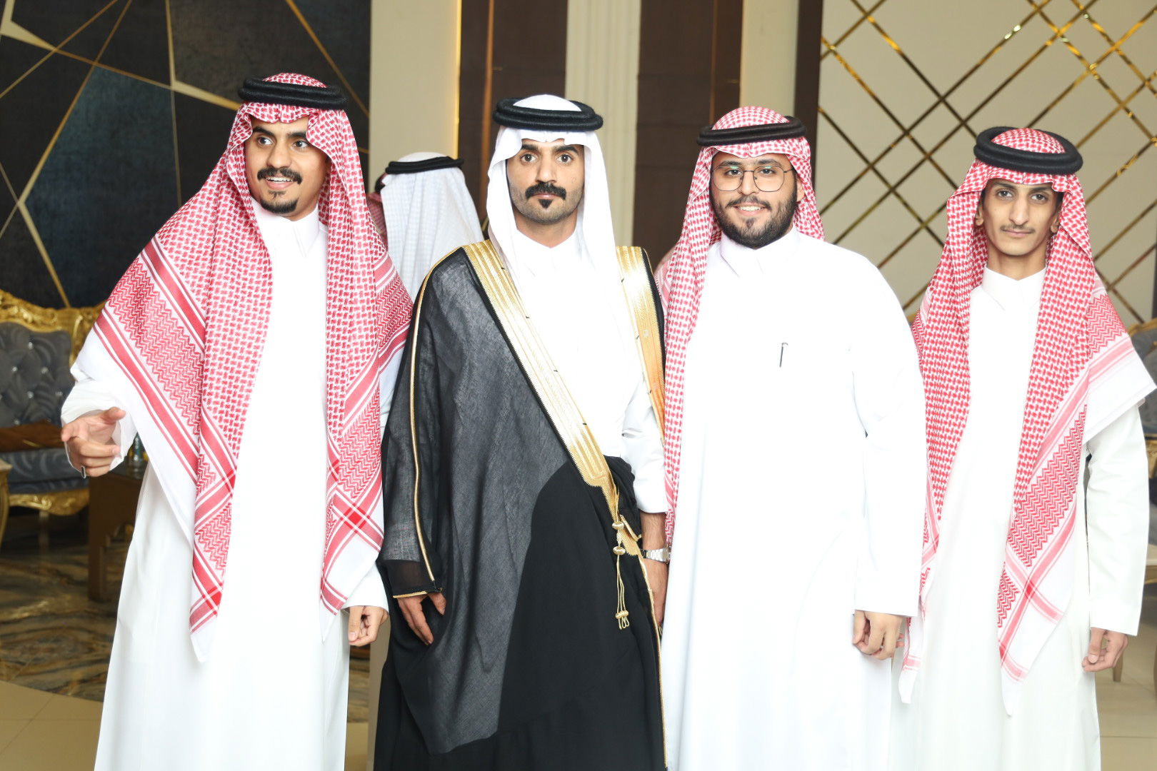 زواج ذيب وجميل ابناء شارخ بن عباد الحافي