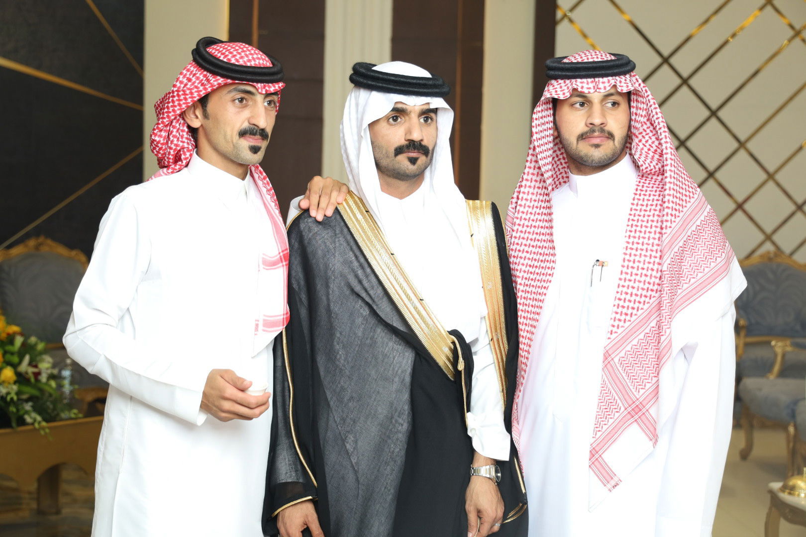 زواج ذيب وجميل ابناء شارخ بن عباد الحافي