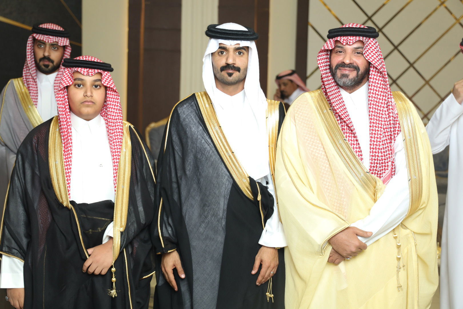 زواج ذيب وجميل ابناء شارخ بن عباد الحافي