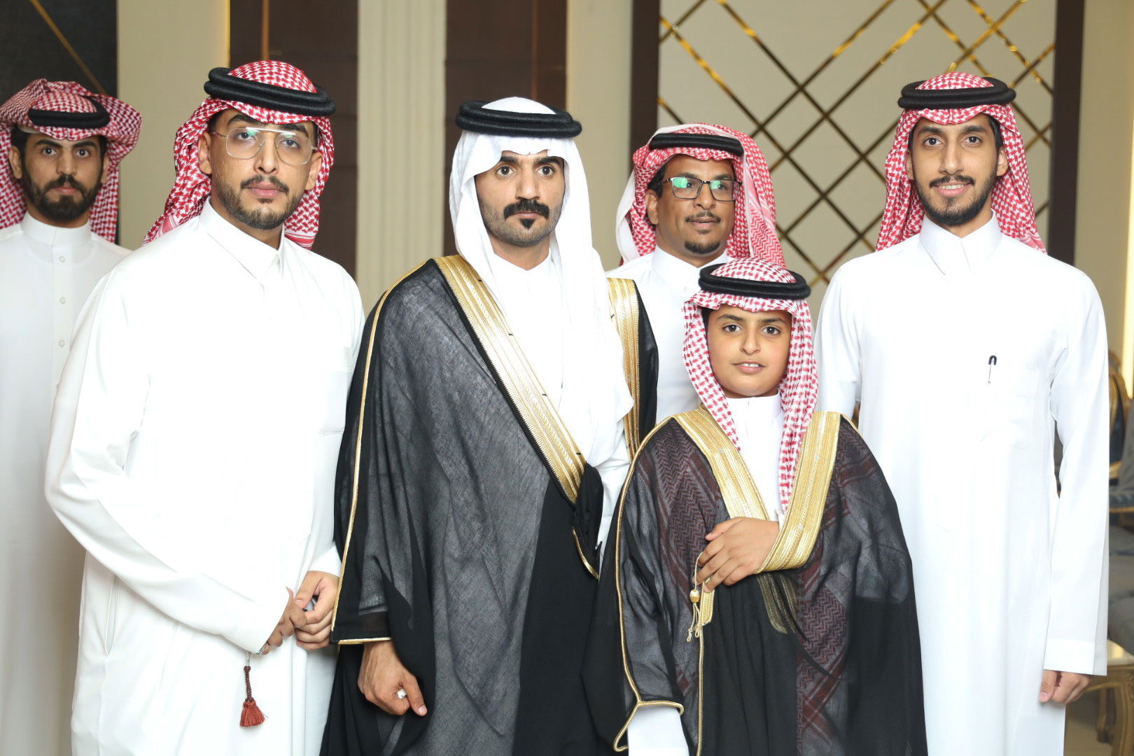 زواج ذيب وجميل ابناء شارخ بن عباد الحافي