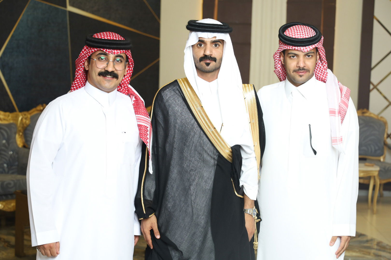 زواج ذيب وجميل ابناء شارخ بن عباد الحافي