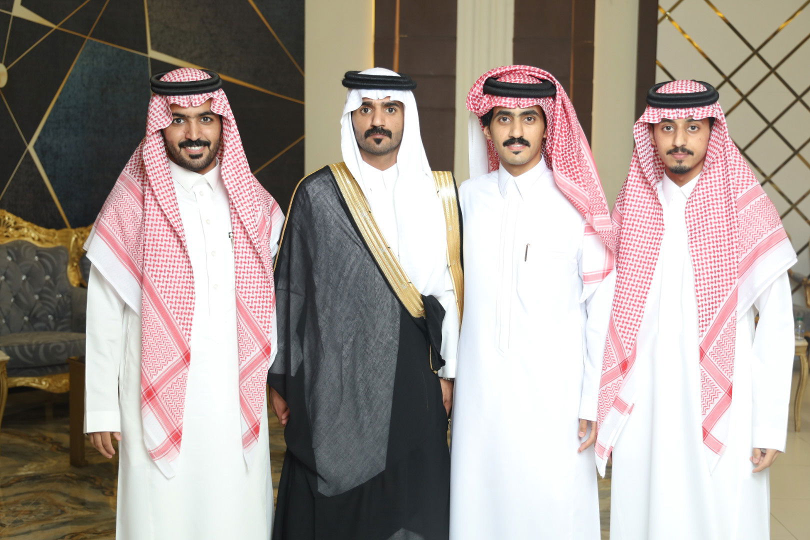 زواج ذيب وجميل ابناء شارخ بن عباد الحافي