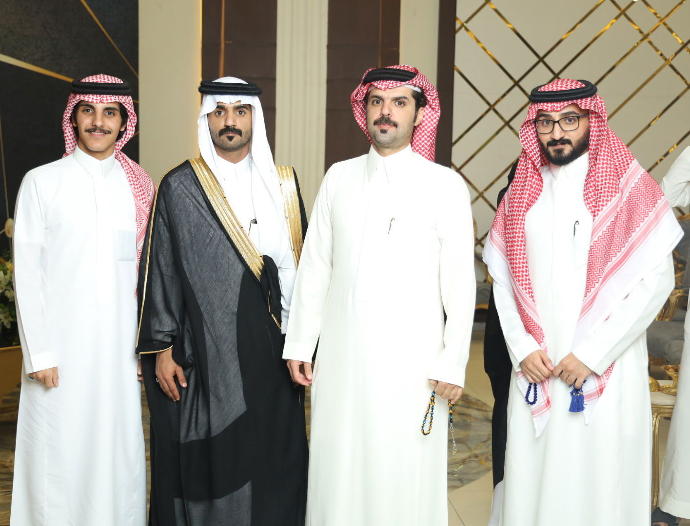 زواج ذيب وجميل ابناء شارخ بن عباد الحافي