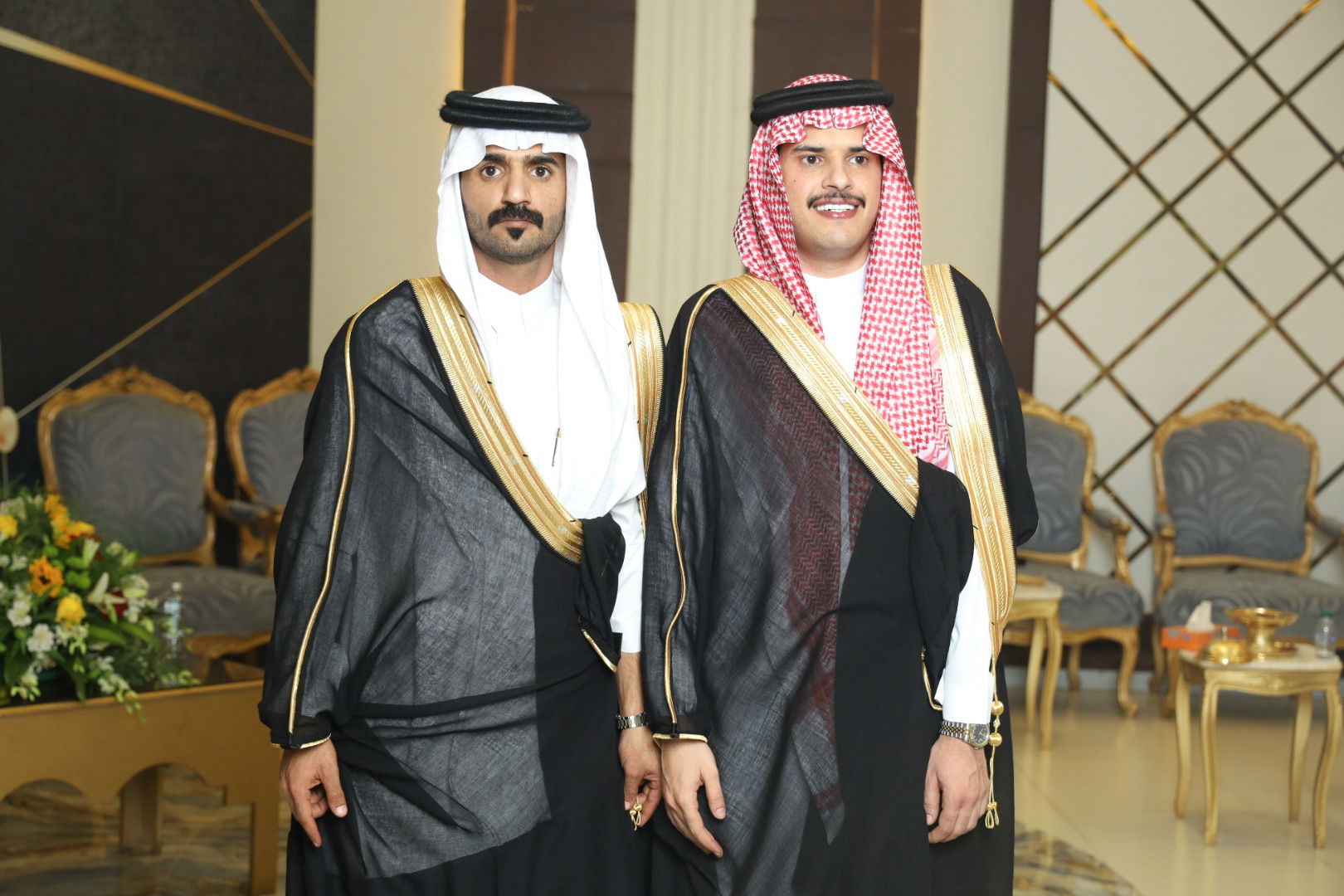 زواج ذيب وجميل ابناء شارخ بن عباد الحافي