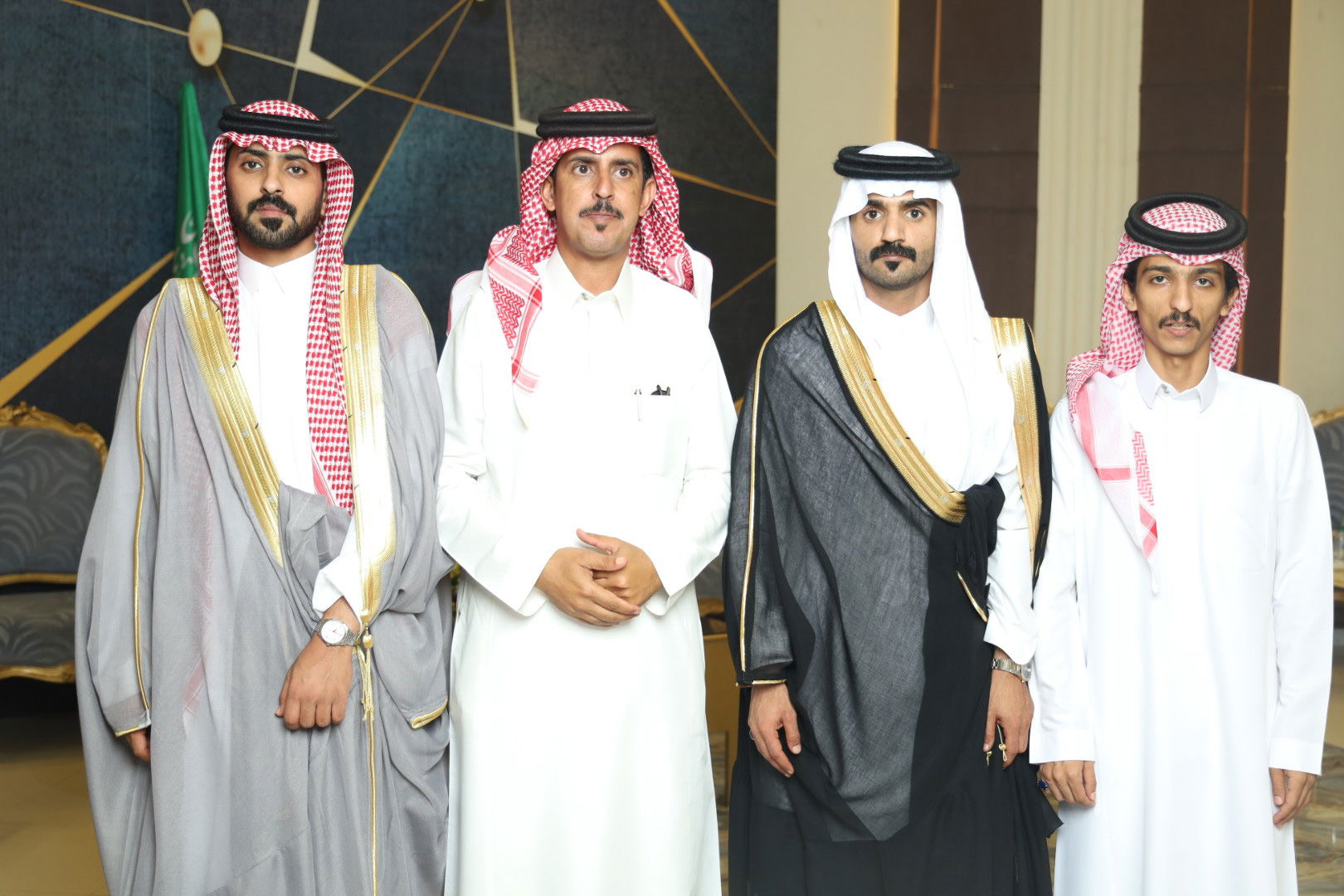 زواج ذيب وجميل ابناء شارخ بن عباد الحافي