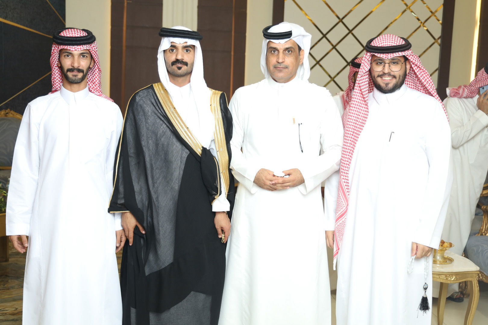 زواج ذيب وجميل ابناء شارخ بن عباد الحافي