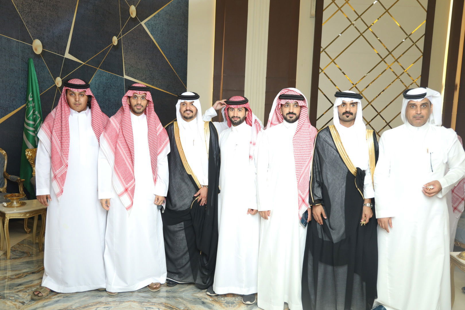 زواج ذيب وجميل ابناء شارخ بن عباد الحافي