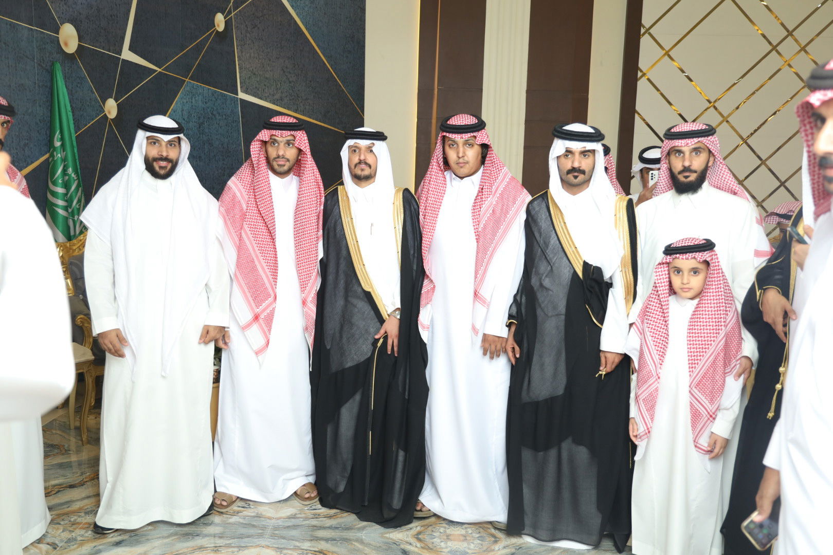 زواج ذيب وجميل ابناء شارخ بن عباد الحافي